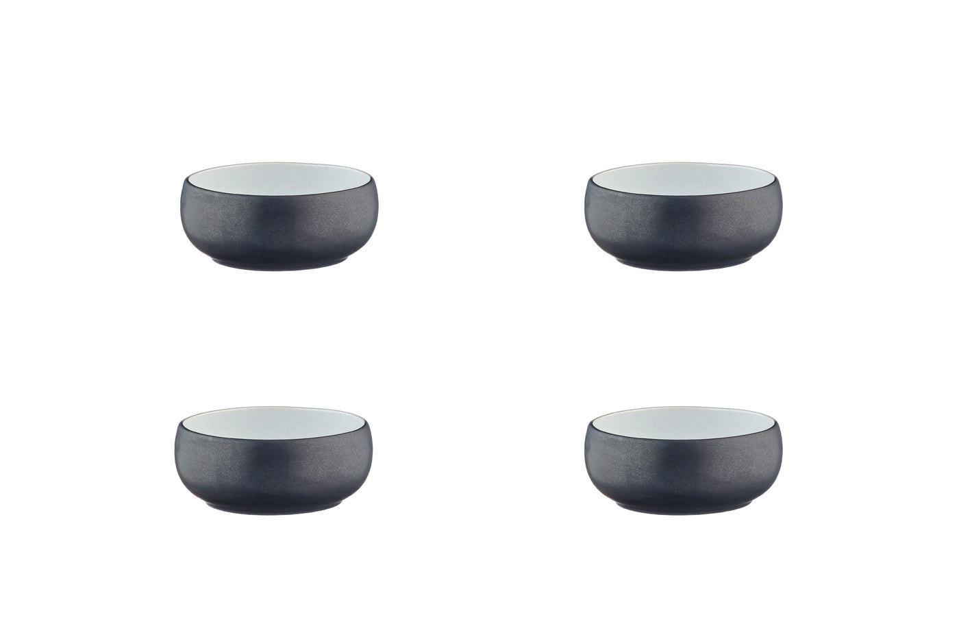 SCHALEN Gourmet Ø12cm - 4er-Set - Onyx - Schwarz, Keramik (12cm) - Björn
