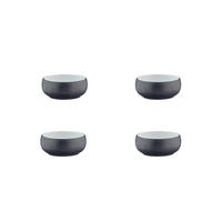 SCHALEN Gourmet Ø12cm - 4er-Set - Onyx - Schwarz, Keramik (12cm) - Björn