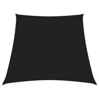 SONNENSEGEL Oxford-Gewebe Trapezförmig 3/5x4 m Schwarz - Schwarz, Textil (300/400cm) - furnicato