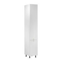 HOCHSCHRANK D40SPWN P/L – Sorento Weiß – Weiß - Weiß, Holzwerkstoff (40/247/58cm) - ROYAL24_MARKT