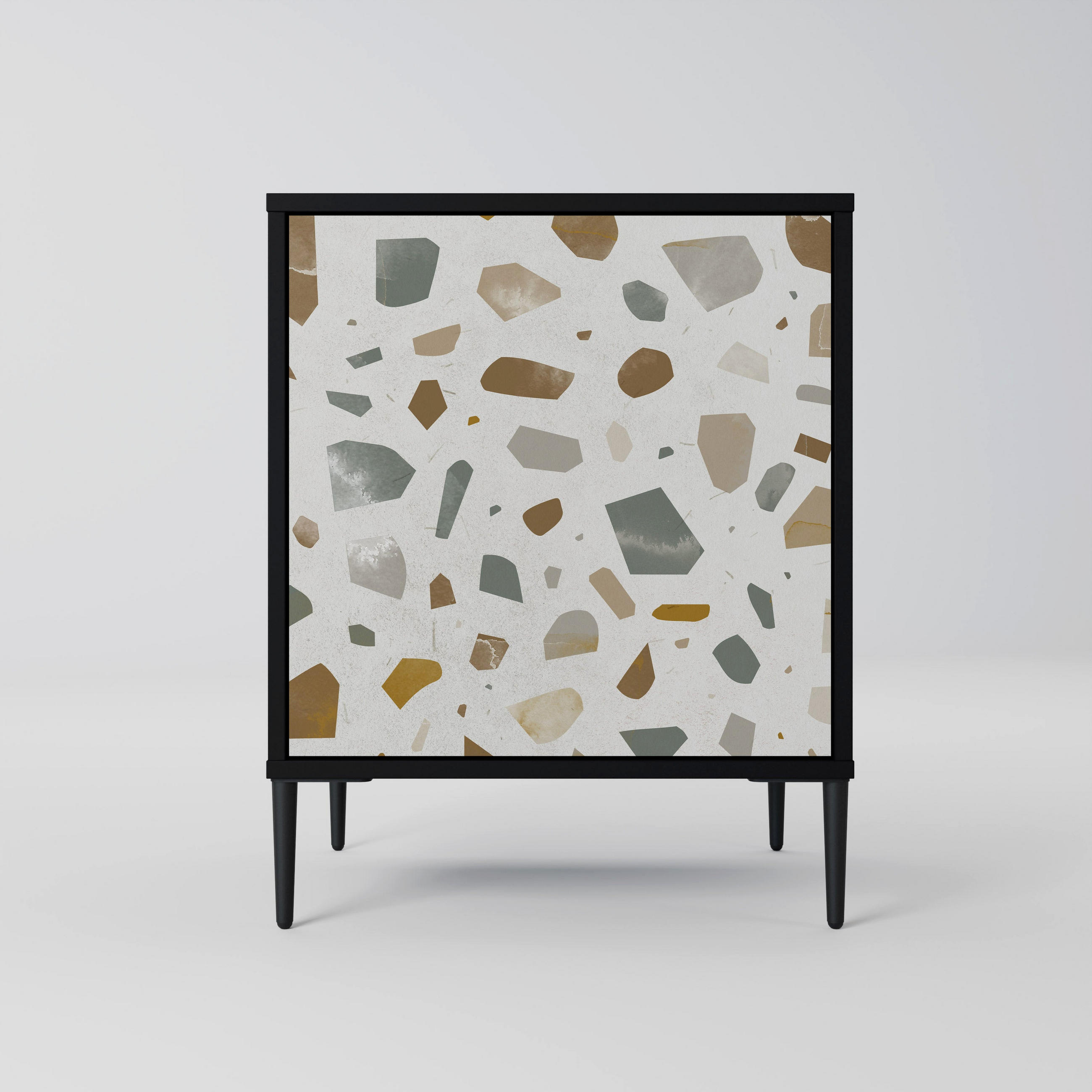 SpaceRebels Sideboard Schwarz 57.5x72.5x42 cm
