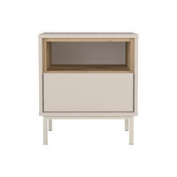 NACHTTISCH - 50 x 40 - holz - beige, naturfarben hell Fazyra - Beige/Naturfarben, Holz (50/56/40cm) - Vente-Unique