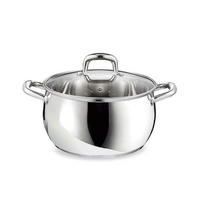 TOPF Silber 34/24/14.5 cm MR351524 - Silberfarben, Metall (24cm) - Maestro 