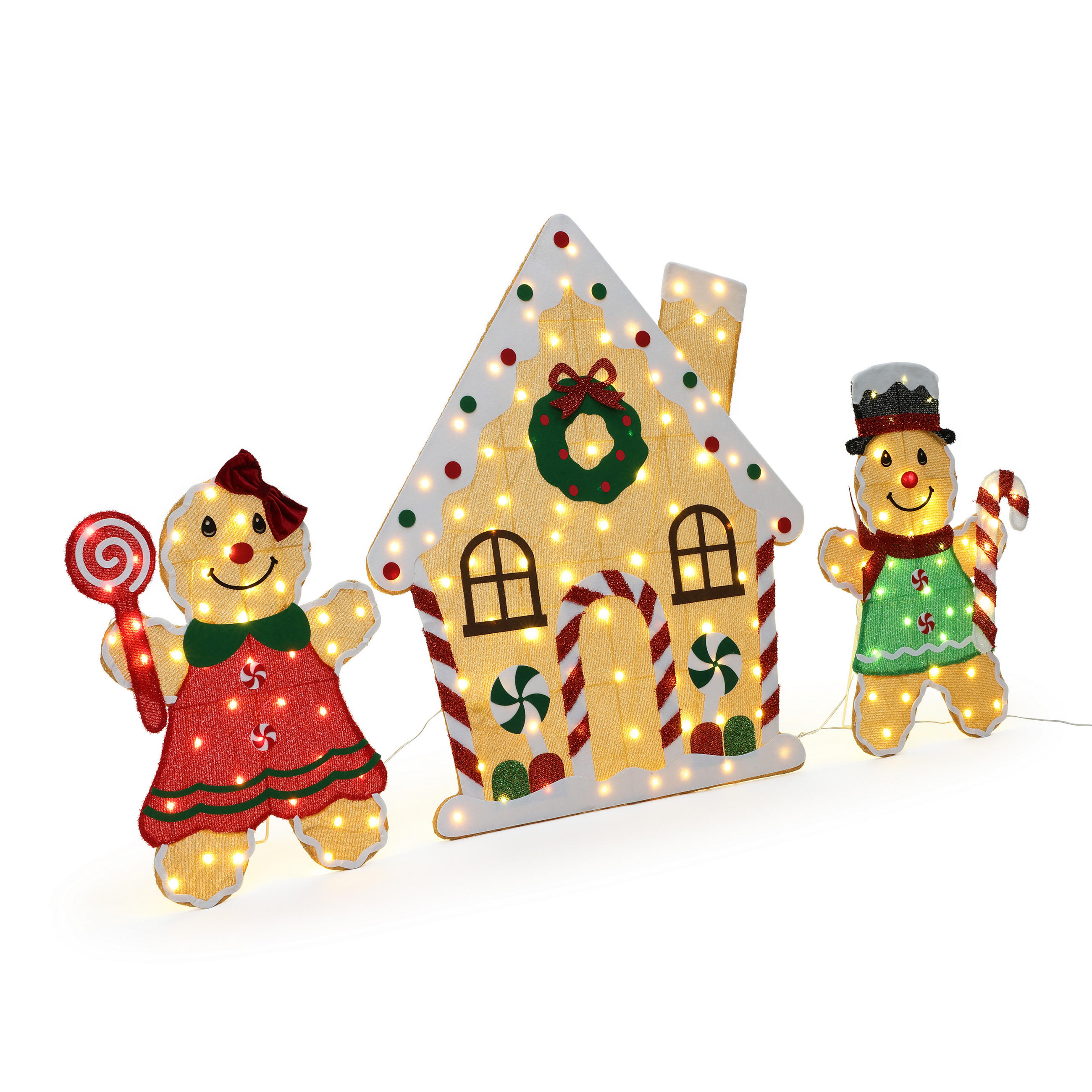Hometopia Weihnachtsdekoration Braun 22x85x156 cm