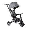 DREIRAD Trix 3 in 1 grau Schiebegriff, Sonnendach faltbar, Gurt - Grau, Metall (95/51/94cm) - Kikka boo