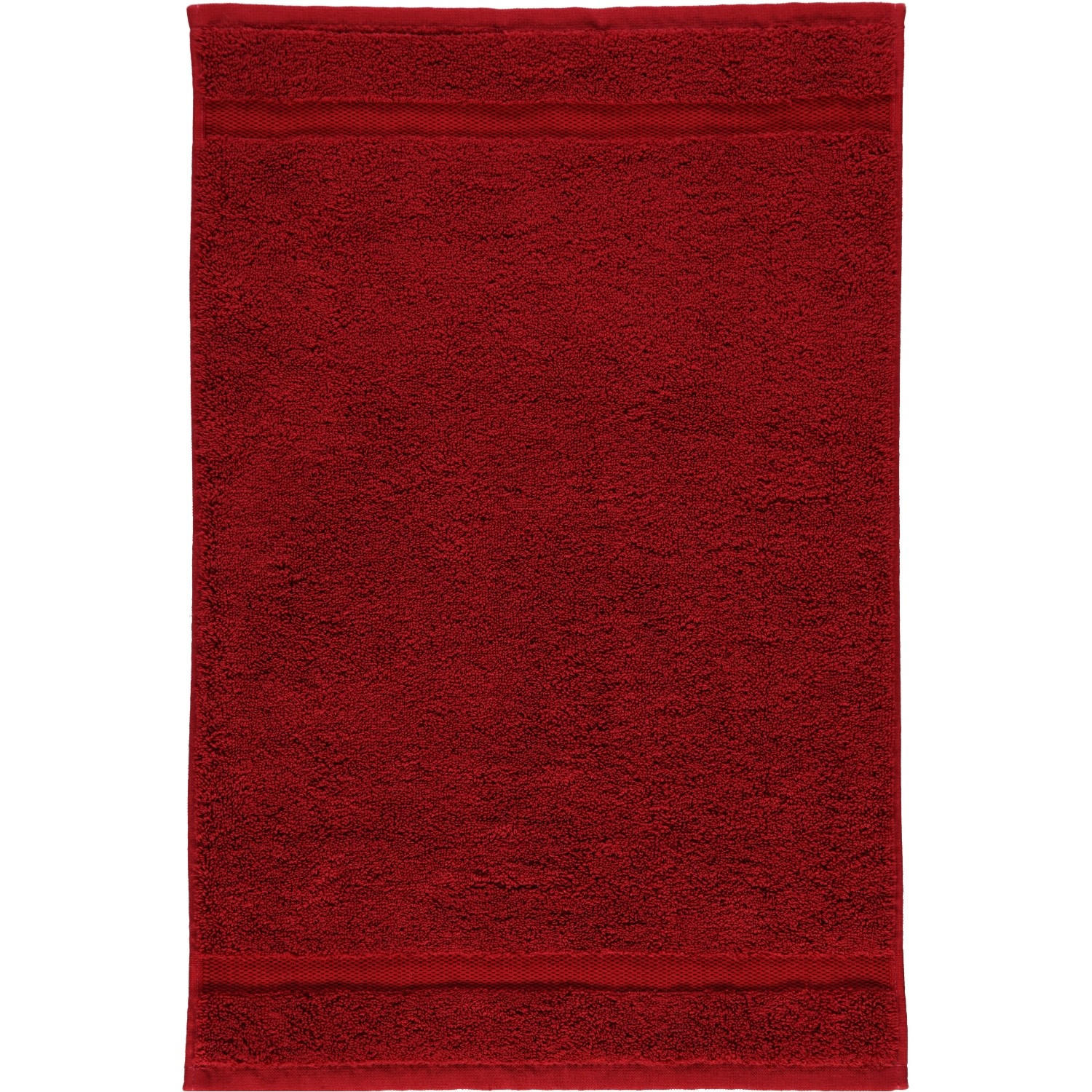 Rhomtuft Gästetuch Rot 40x60 cm