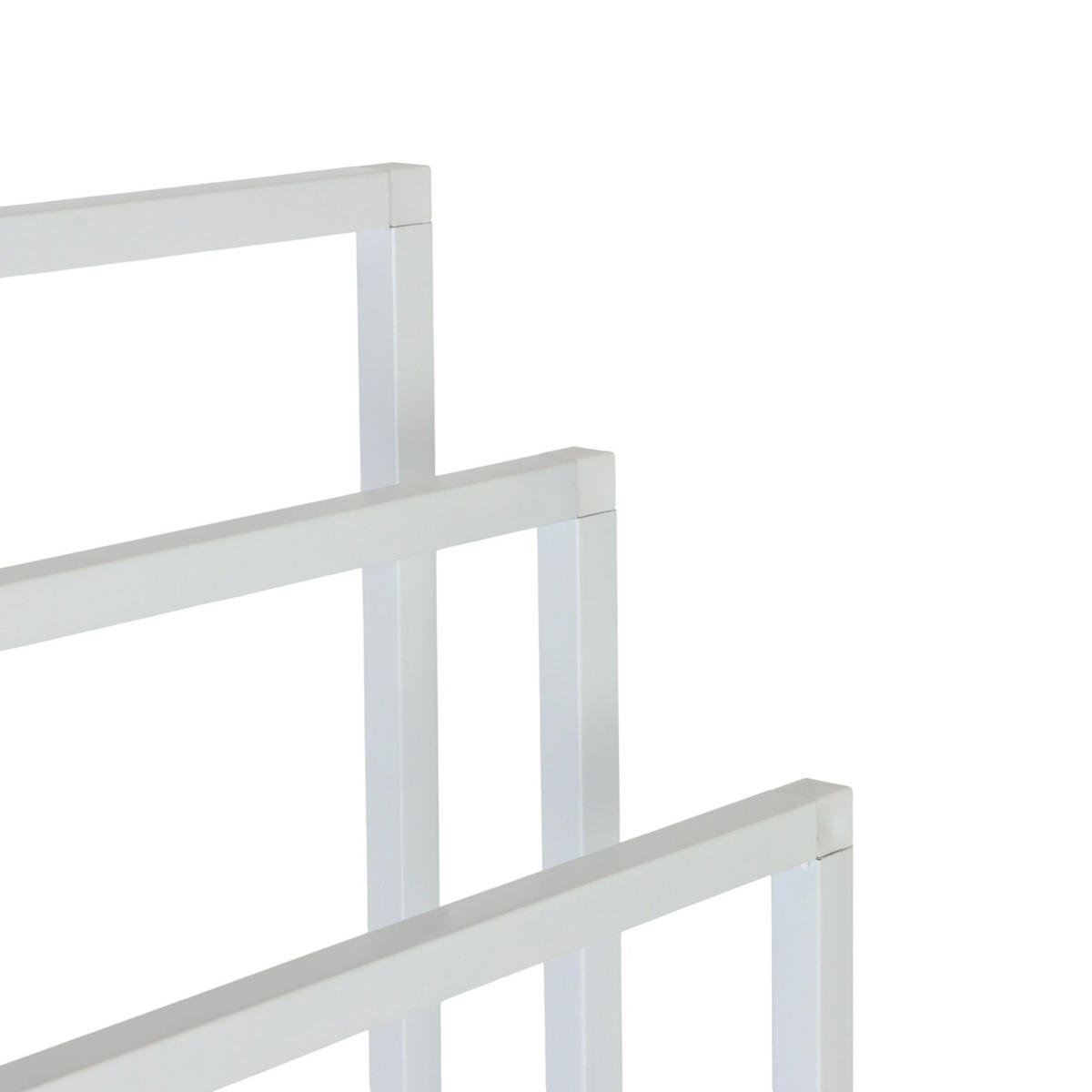 HANDTUCHSTÄNDER - Weiß, Metall (44/84/21.5cm) - Relaxdays