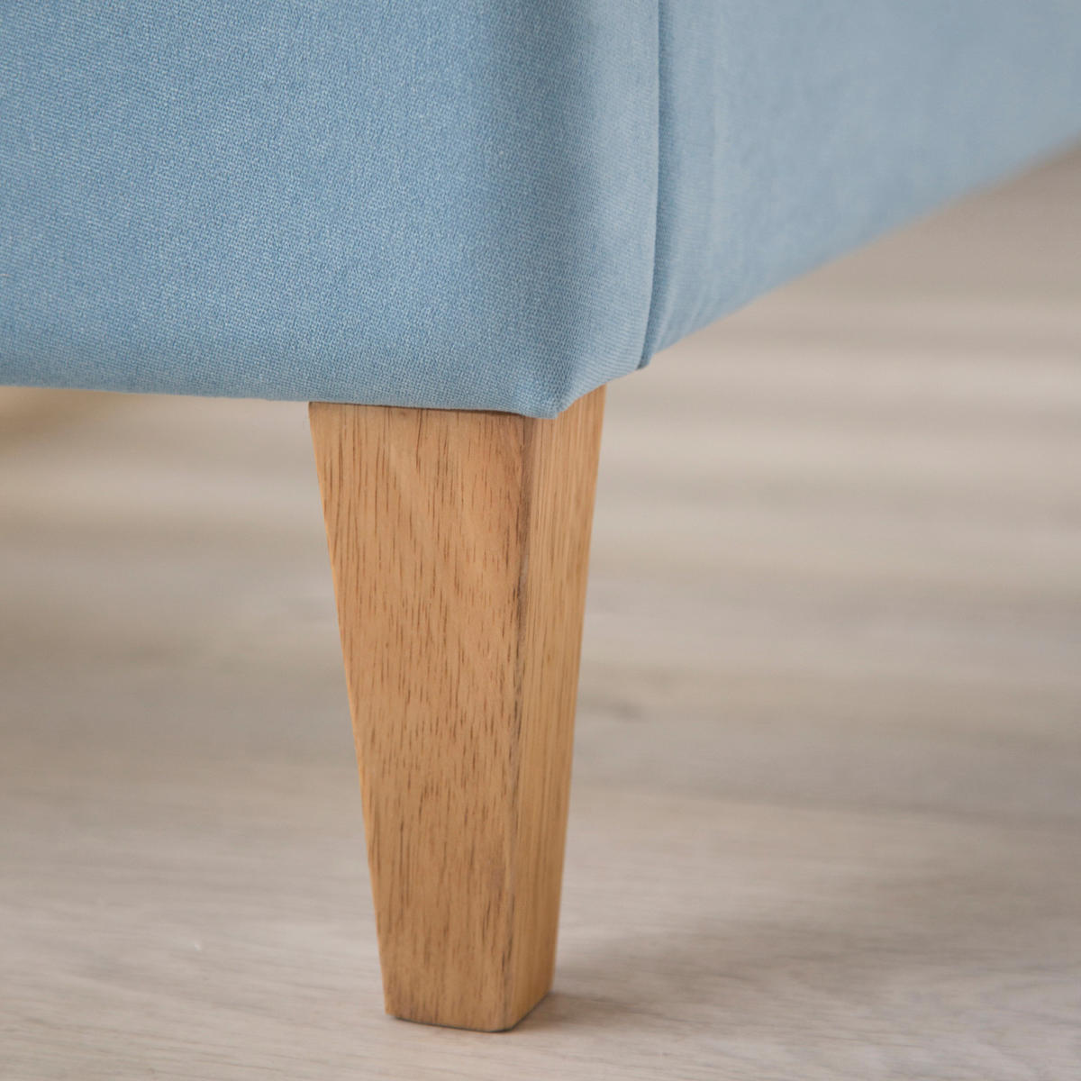 POLSTERBETT mit Lattenrost 140/200 cm in Blau - Blau, Textil (140/200cm) - Homestyle4u