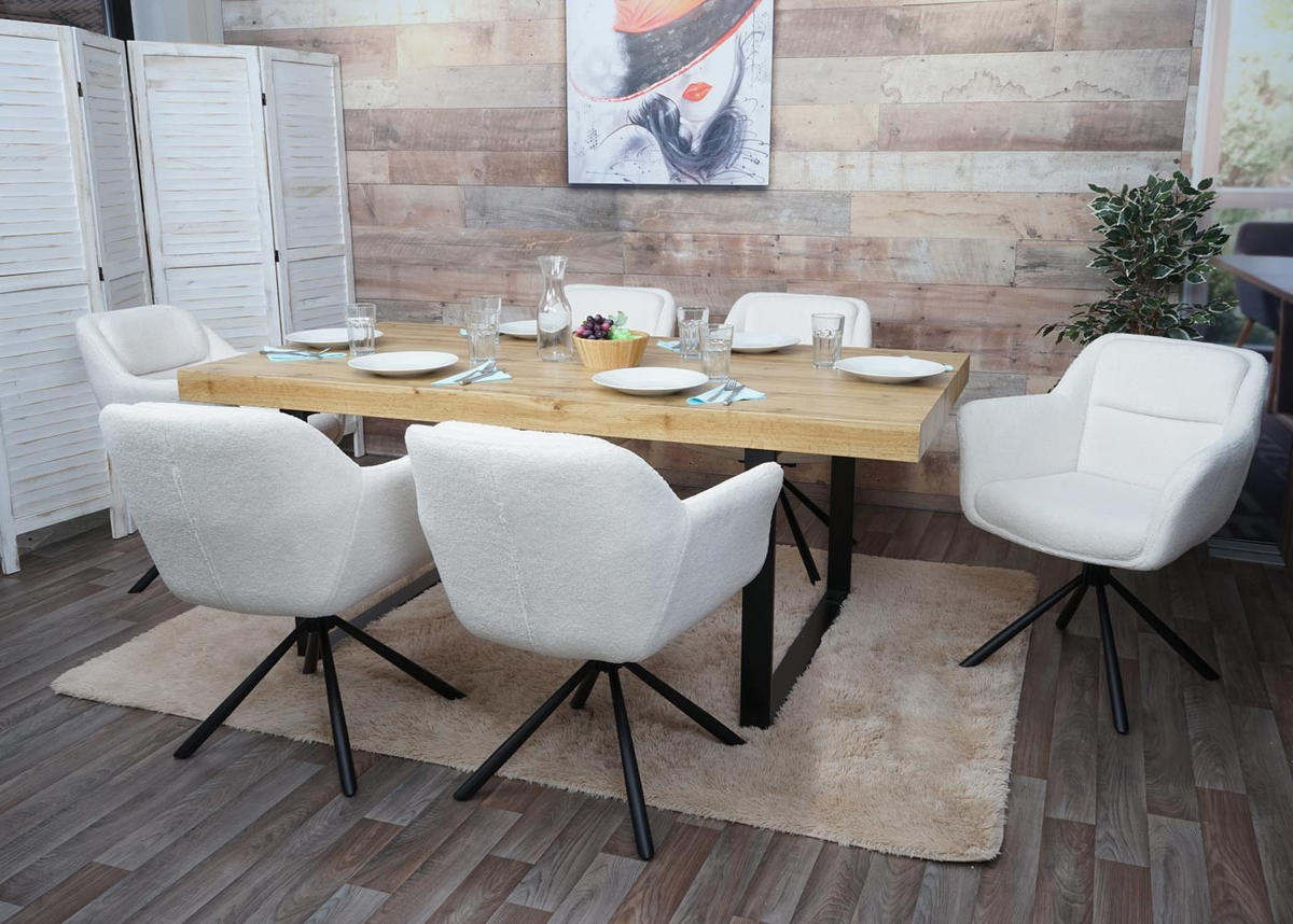 ESSZIMMERSTUHL Weiß - Weiß, Textil (65/83/57cm) - MCW