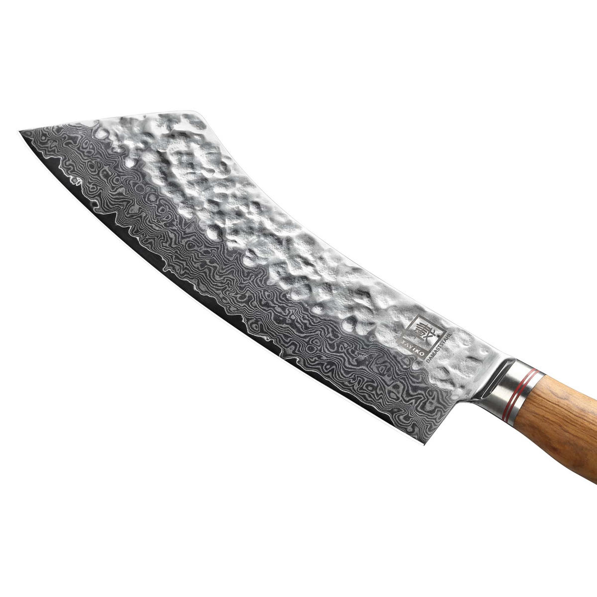 BLOCKMESSER 22,5 cm - Braun, Holz/Metall (37cm) - Zayiko