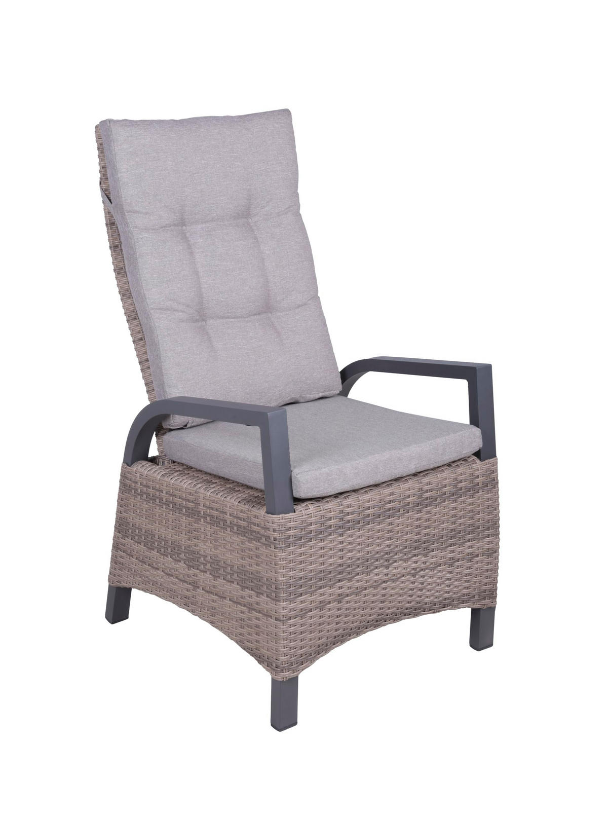 GARTENSTUHL 2er Set Aachen Hochlehner - Champagner, Kunststoff (67/112/60cm) - DELUKE