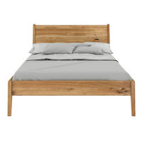 MASSIVHOLZBETT Radom 180/200 in Naturfarben, Eiche-lackiert - Eichefarben, Eichenholz/Holz (180/200cm) - Visby