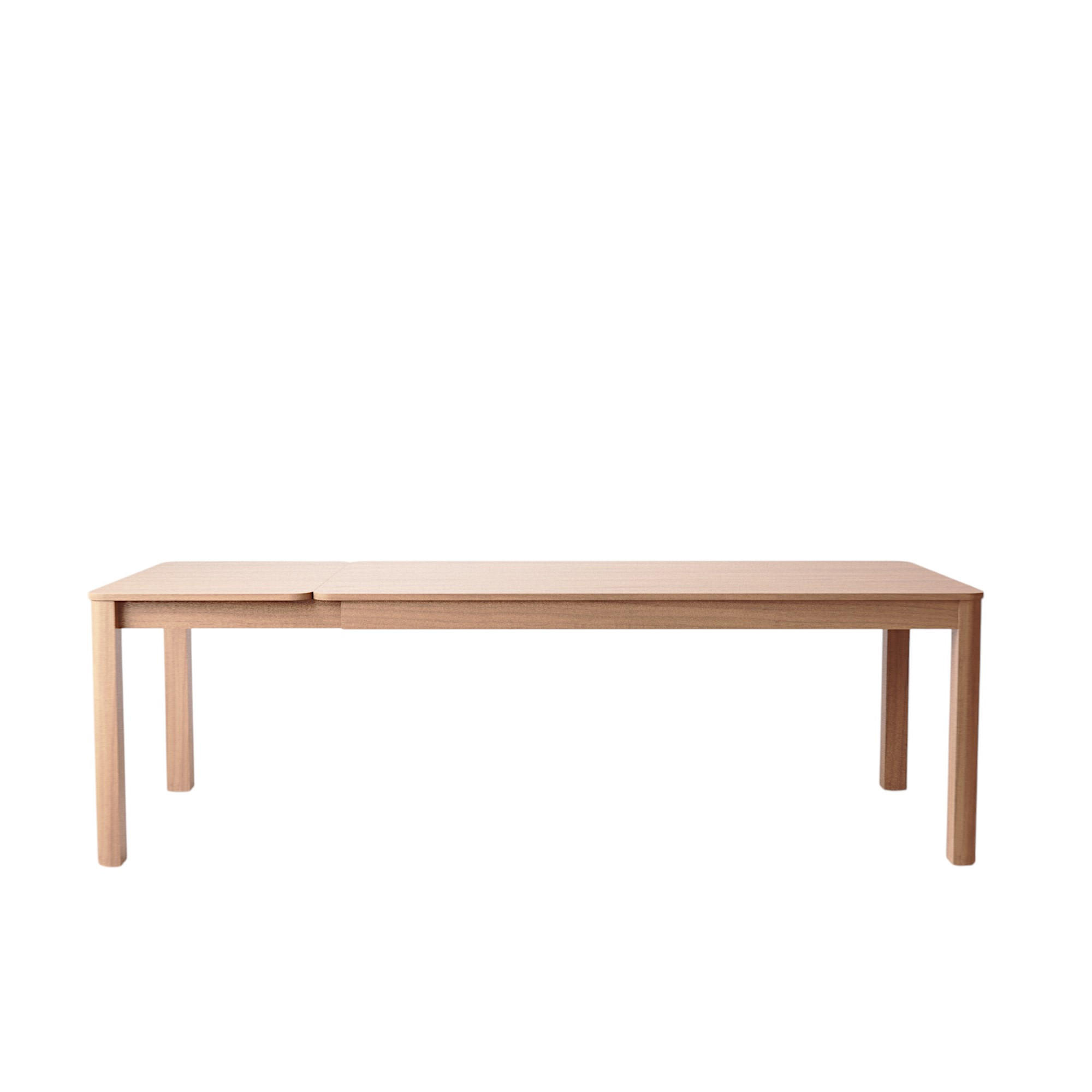 TISCH Léon Natur aus Teak - Naturfarben, Holz (90/240/75cm) - Tikamoon