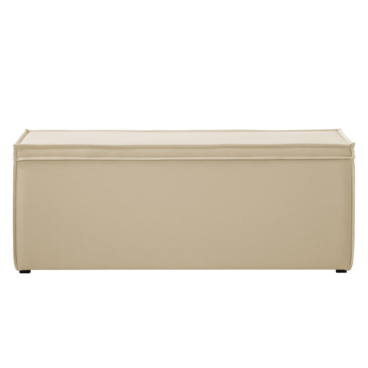 BETTTRUHE - Weicher Baumwollstoff - Sandfarben, Naturmaterialen (140/51/40cm) - home24