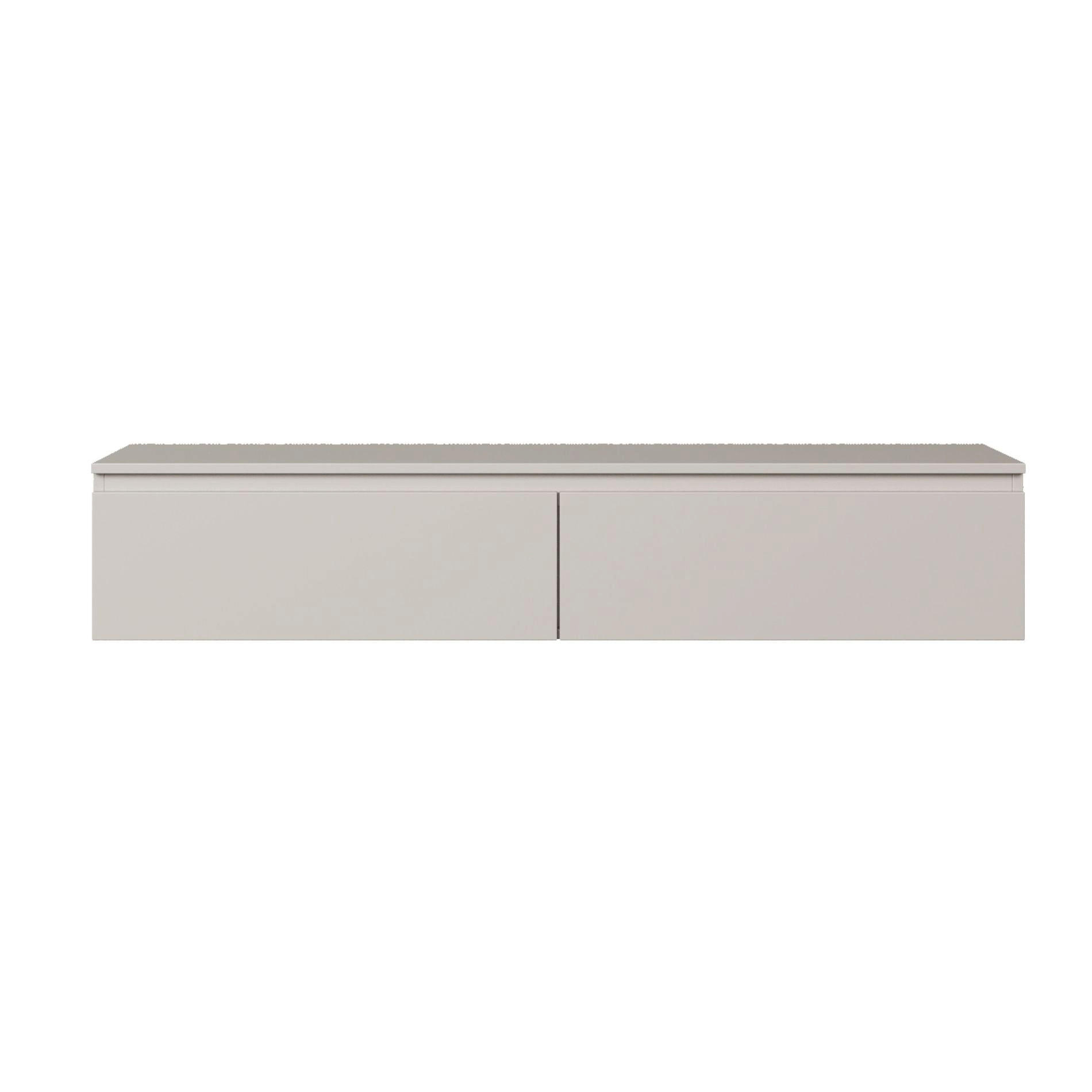 TV-LOWBOARD Bemmi Greige 150/28/32 cm - Kaschmir, Holzwerkstoff (150/28.4/31.8cm) - Selsey