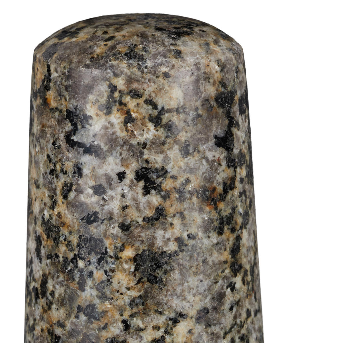 MÖRSER - Anthrazit, Stein (14.5/10.5/14.5cm) - Relaxdays