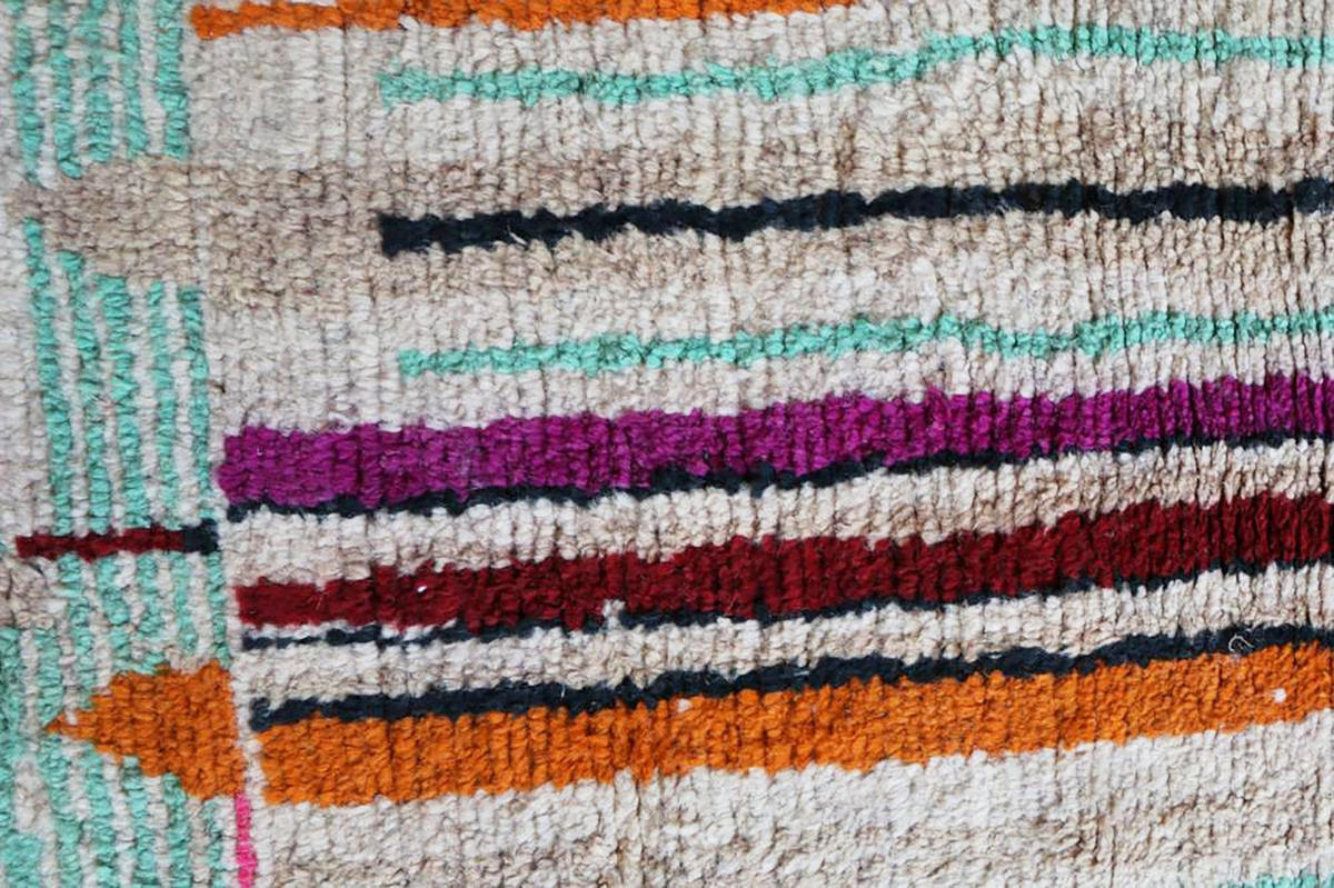 BERBERTEPPICH aus reiner Wolle 75x 378 cm - Multicolor, Naturmaterialien (75/378cm) - AFK Living