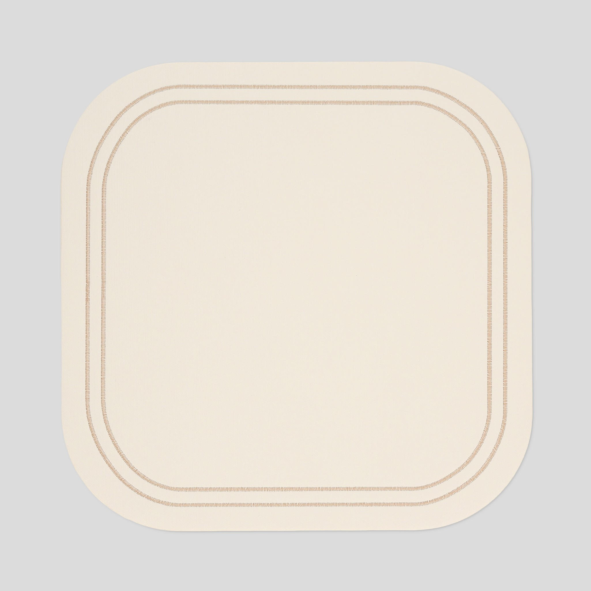 DEKORATIVES TISCHSET Ritero - Weiß, Kunststoff (33/33/1cm) - home&you