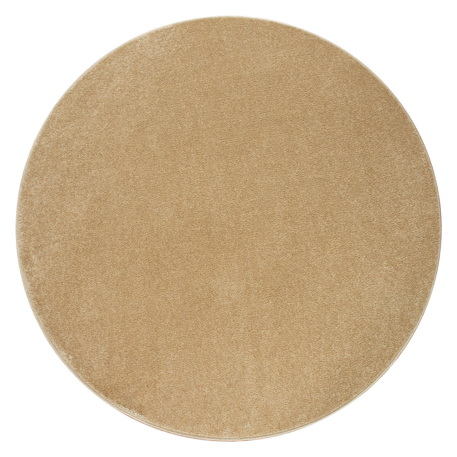 TT Home Flachwebeteppich Gold 160x160 cm