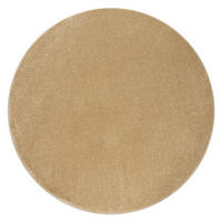 KURZFLORTEPPICH 120/120 cm Porto 890 - Goldfarben, Textil (120/120cm) - Paco Home