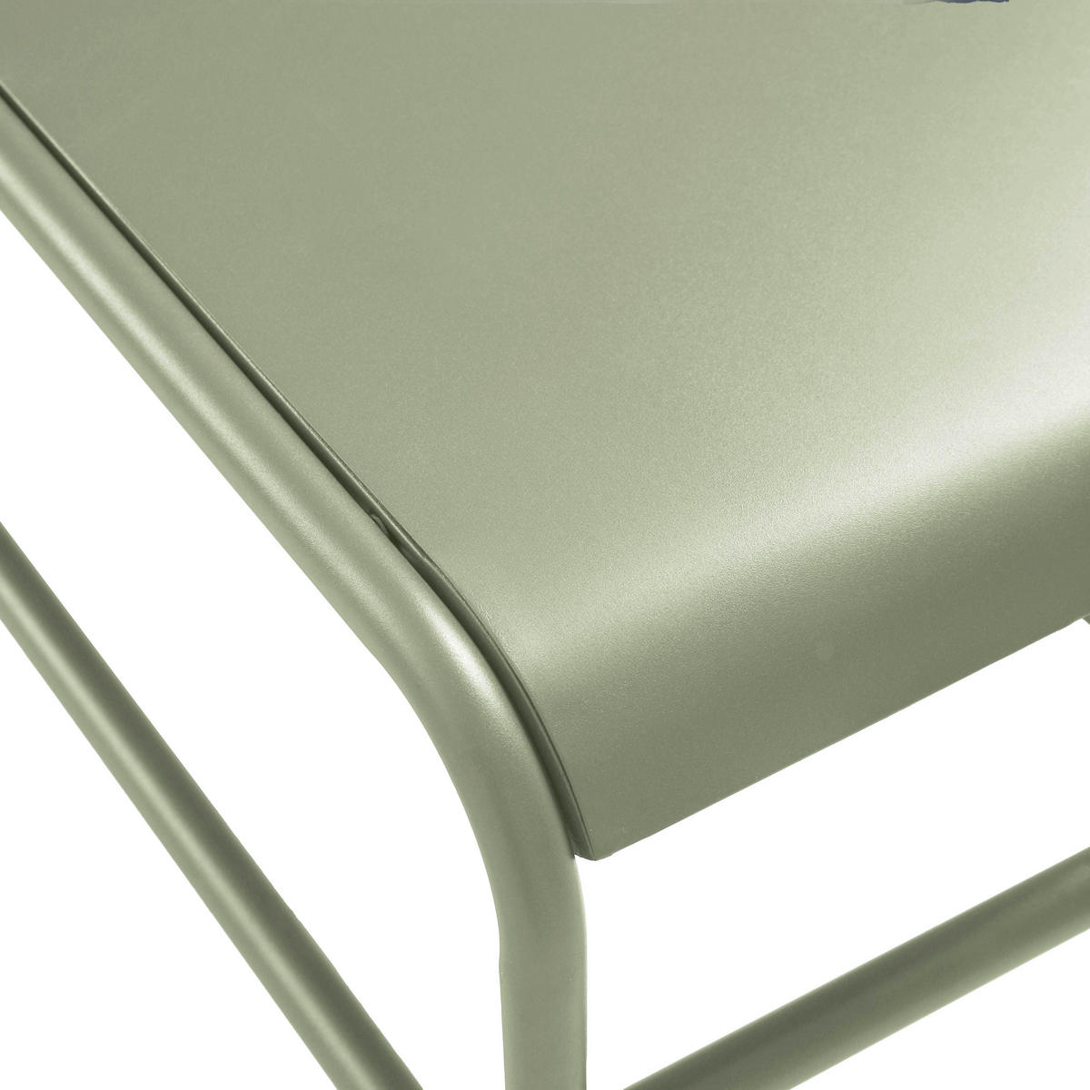 BEISTELLTISCH, kaktusgrün - Grün, Metall (85/40/30cm) - Oviala