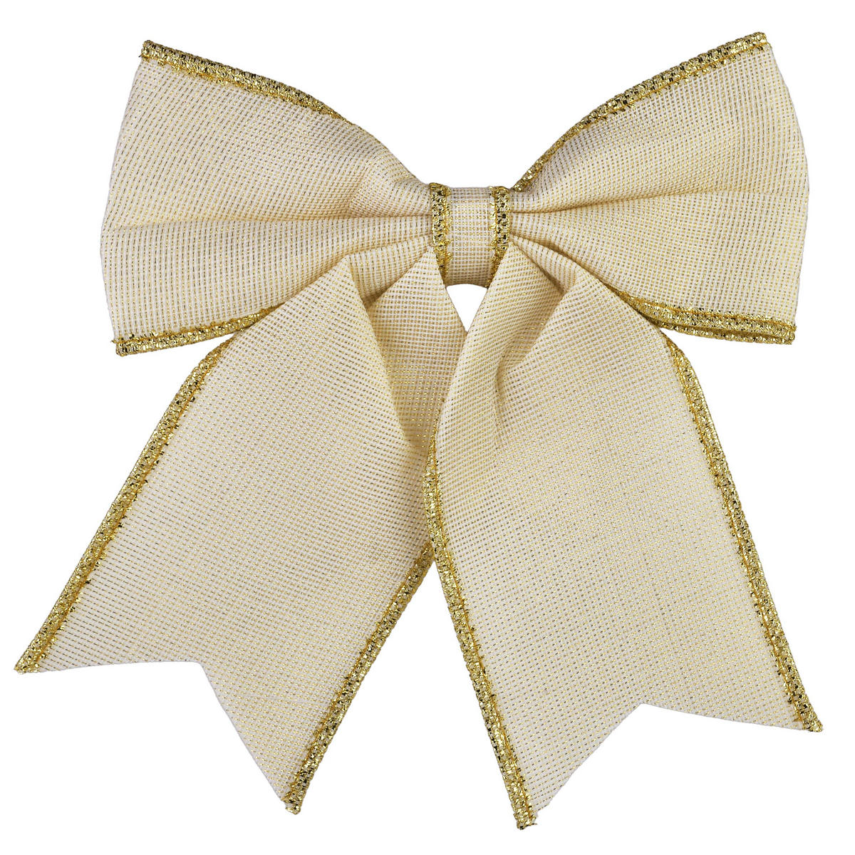 SCHLEIFE Santa Lila Beige 26x26x29 cm Kunststoff - Beige, Kunststoff (26/29/26cm) - Mondex