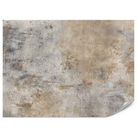 FOTOTAPETE für Wohnzimmer Grau Rost Beton Abstraktion 300x210 - Beige/Orange, Papier (300/210cm) - Muralo