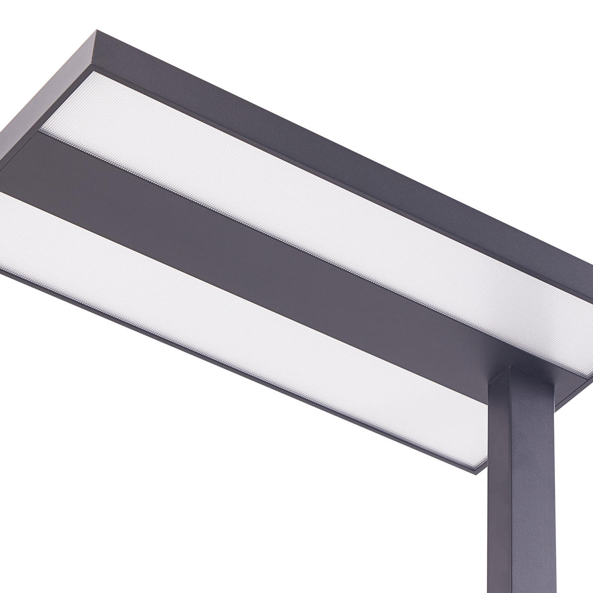 STEHLAMPE Taurus 61/29/197 cm - Schwarz, Metall (61/29/197cm) - Beliani