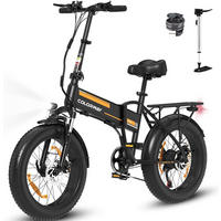 E-BIKE Klapprad BK10S 20"×4.0", 432 Wh, 7-Gang, Aluminiumrahmen - Schwarz, Metall (30cm) - COLORWAY
