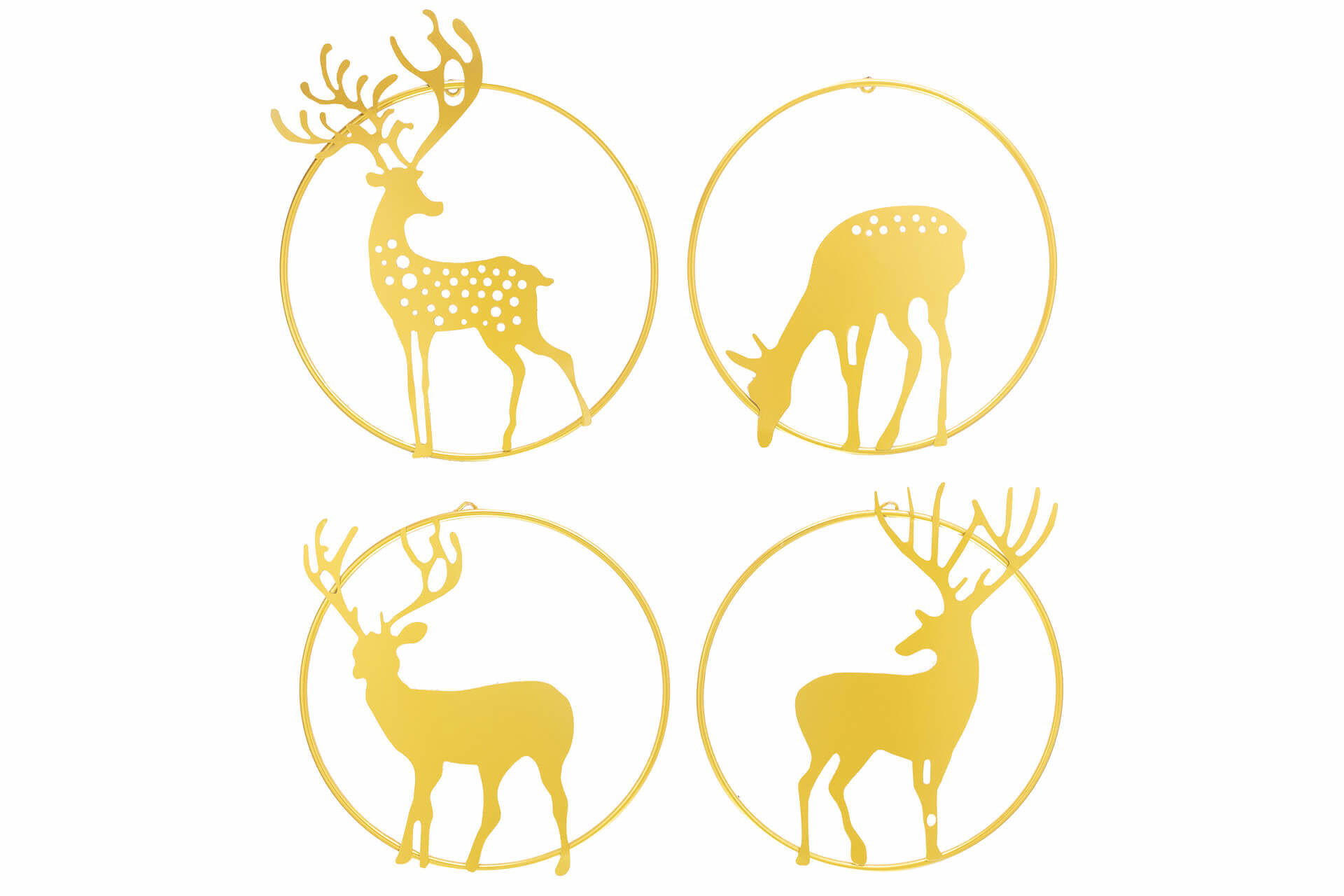 WANDDEKO Gold 86/72 cm - Goldfarben, Metall (1.31/72/6cm) - KUNSTLOFT