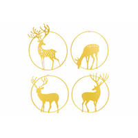 WANDDEKO Gold 86/72 cm - Goldfarben, Metall (1.31/72/6cm) - KUNSTLOFT