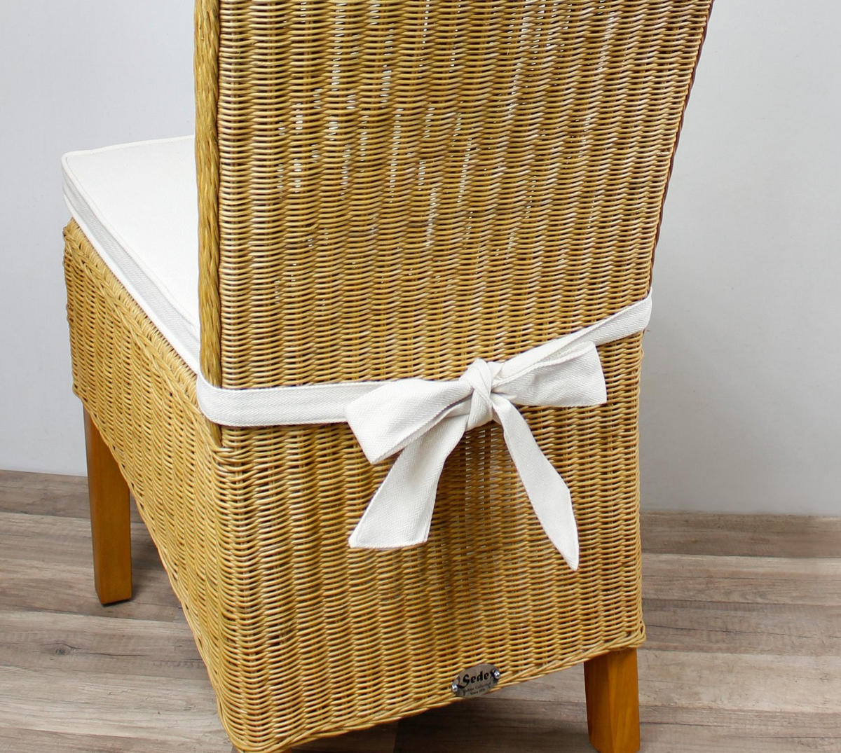 SITZKISSEN Larissa BWw 6er Set - Weiß, Textil (42/45/4cm) - Sedex