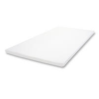 MEMORYFOAM-MATRATZENTOPPER Weiß - Weiß, Textil (200/140/6cm) - MCW