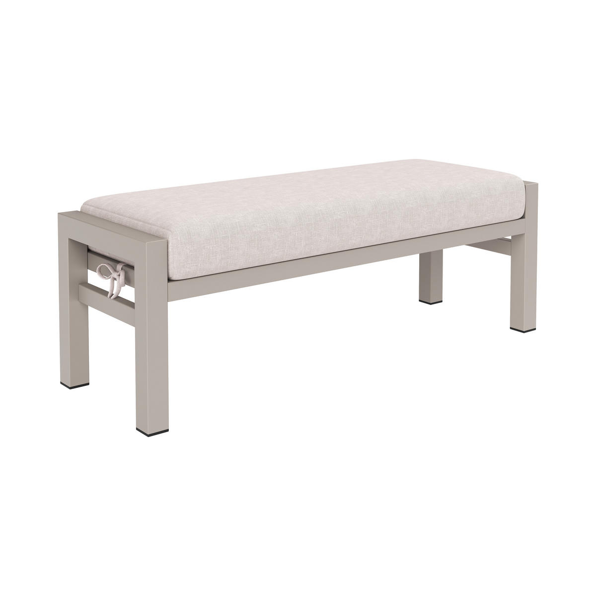 GARTENLOUNGE-SET für 8 Personen Gartenmöbel-Set Essgruppe Garten-Loungesessel-Set - Beige, Holzwerkstoff/Textil - STILVORA