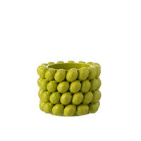 BLUMENTOPF LIMETTE - Töpferei - Grün - L - Ø 25 cm - Grün, Keramik (25/18.5cm) - J-Line