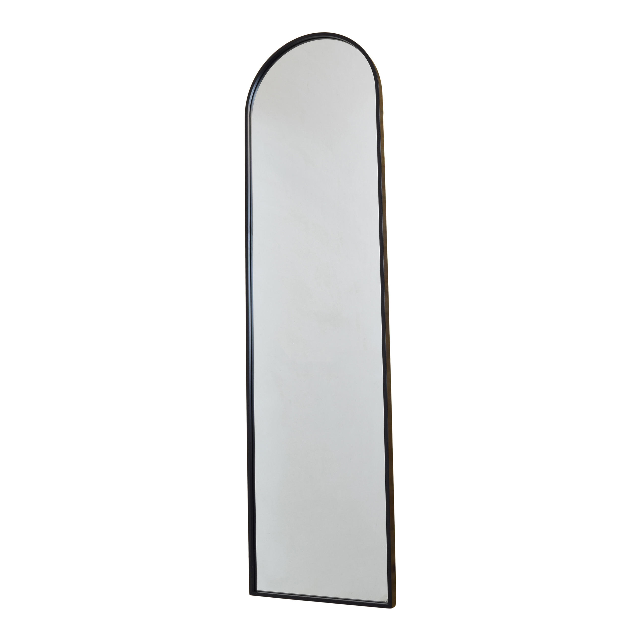 WANDSPIEGEL Ark Schwarz - Schwarz, Metall (40/120/4cm) - Fragix