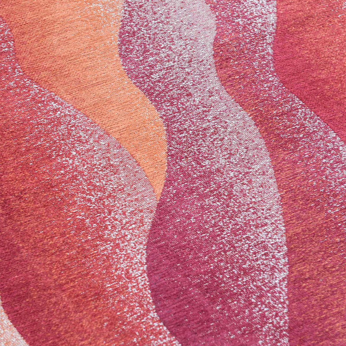 TEPPICH In-/Outdoor Flachgewebe HARVEST Rot 170 x 240 cm - Rot, Textil (170/240cm) - Novatrend