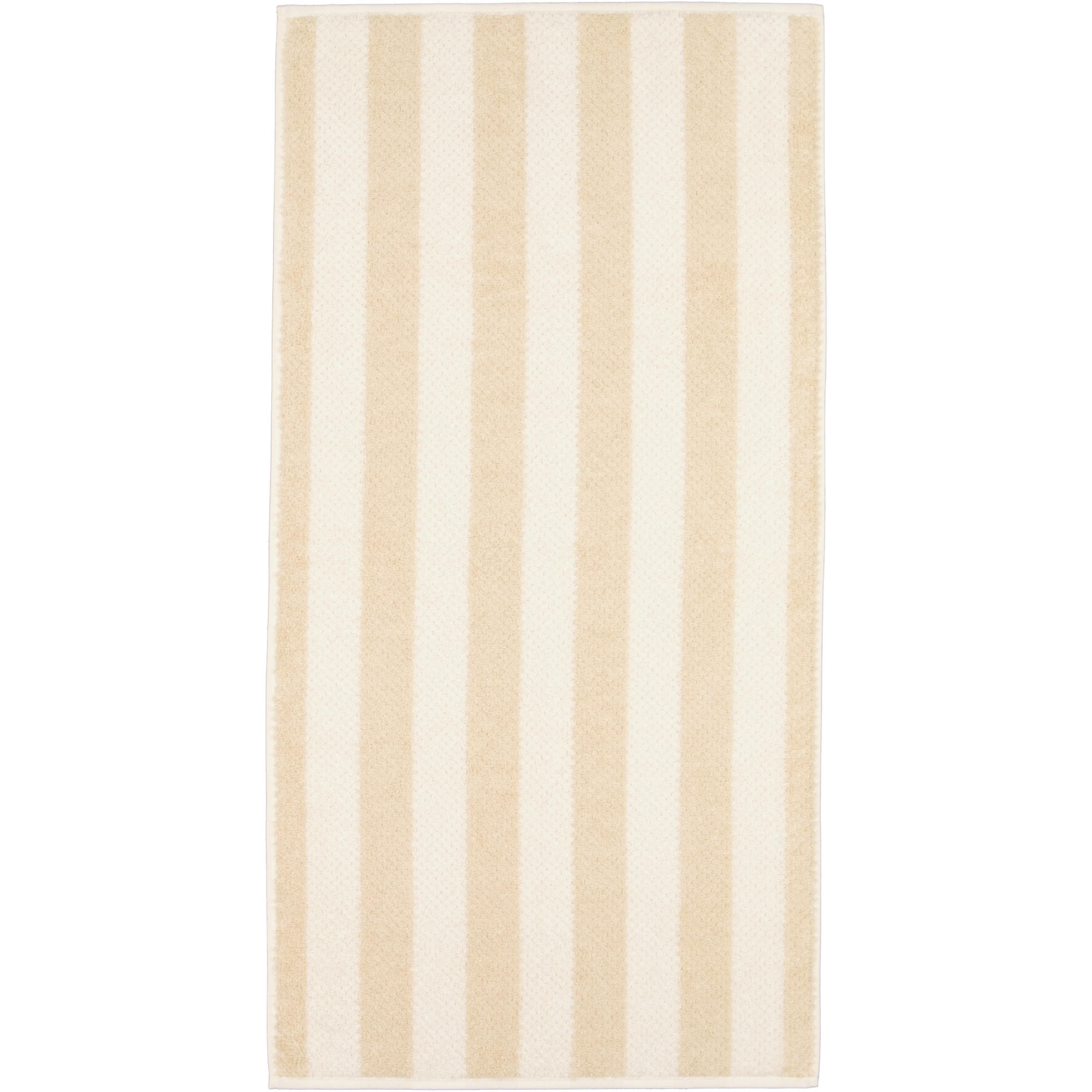 HANDTÜCHER PURE STRIPES 6502 BEIGE - 33 - Beige, Textil (50/100cm) - Cawoe