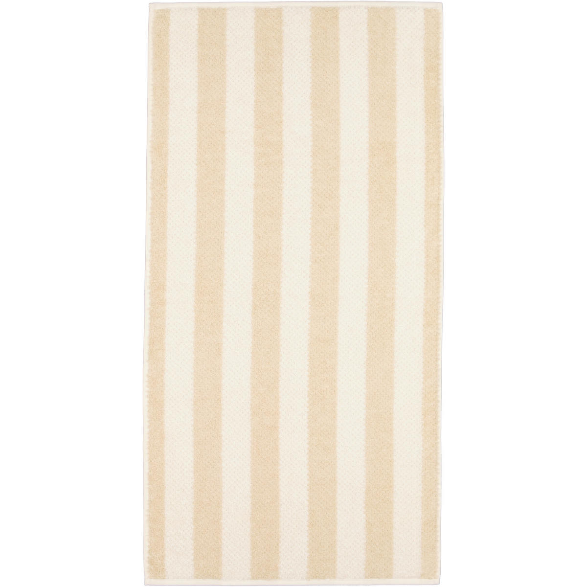 HANDTÜCHER PURE STRIPES 6502 BEIGE - 33 - Beige, Textil (50/100cm) - Cawoe