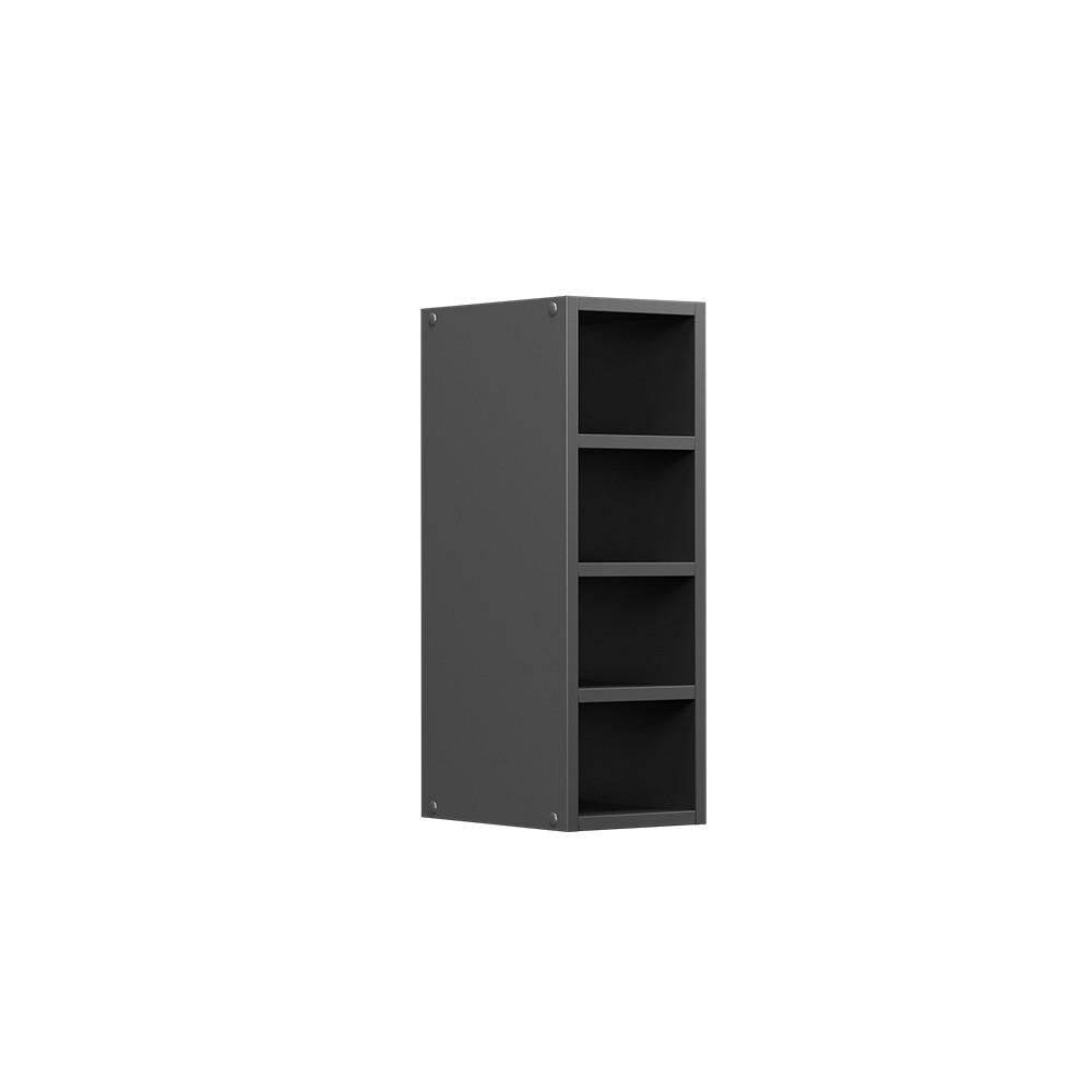 HÄNGESCHRANK R-Line Anthrazit 20 cm - Anthrazit, Holzwerkstoff (20/60/29cm) - Vicco