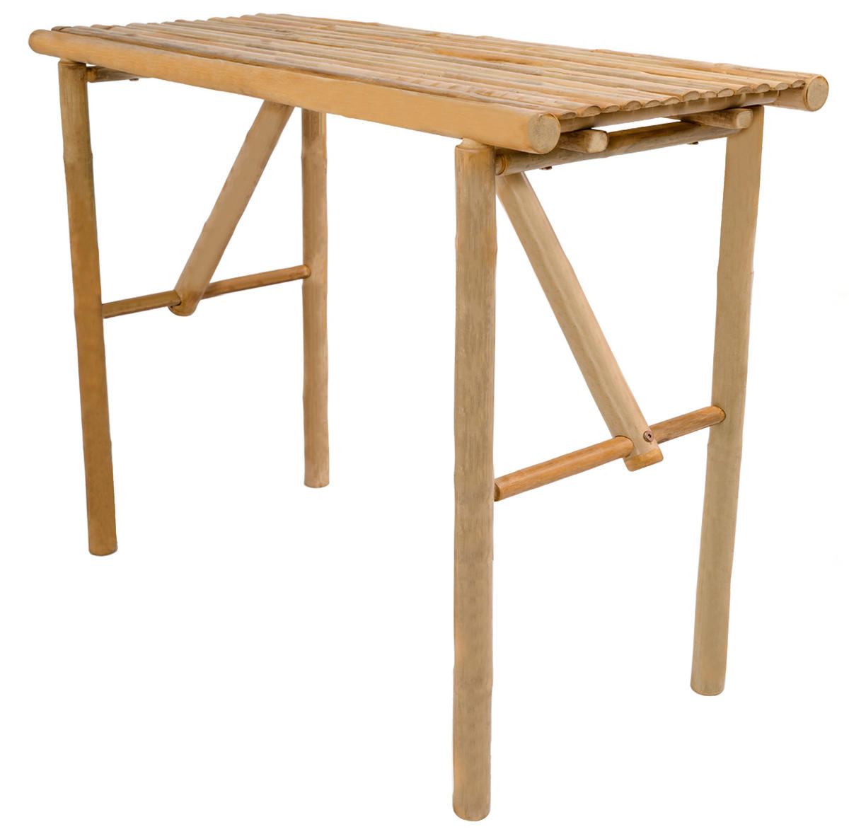 KONSOLENTISCH Rechteckig Braun 80 x 42 x 79 cm - Braun, Holz (90/90/75.5cm) - Nordlys