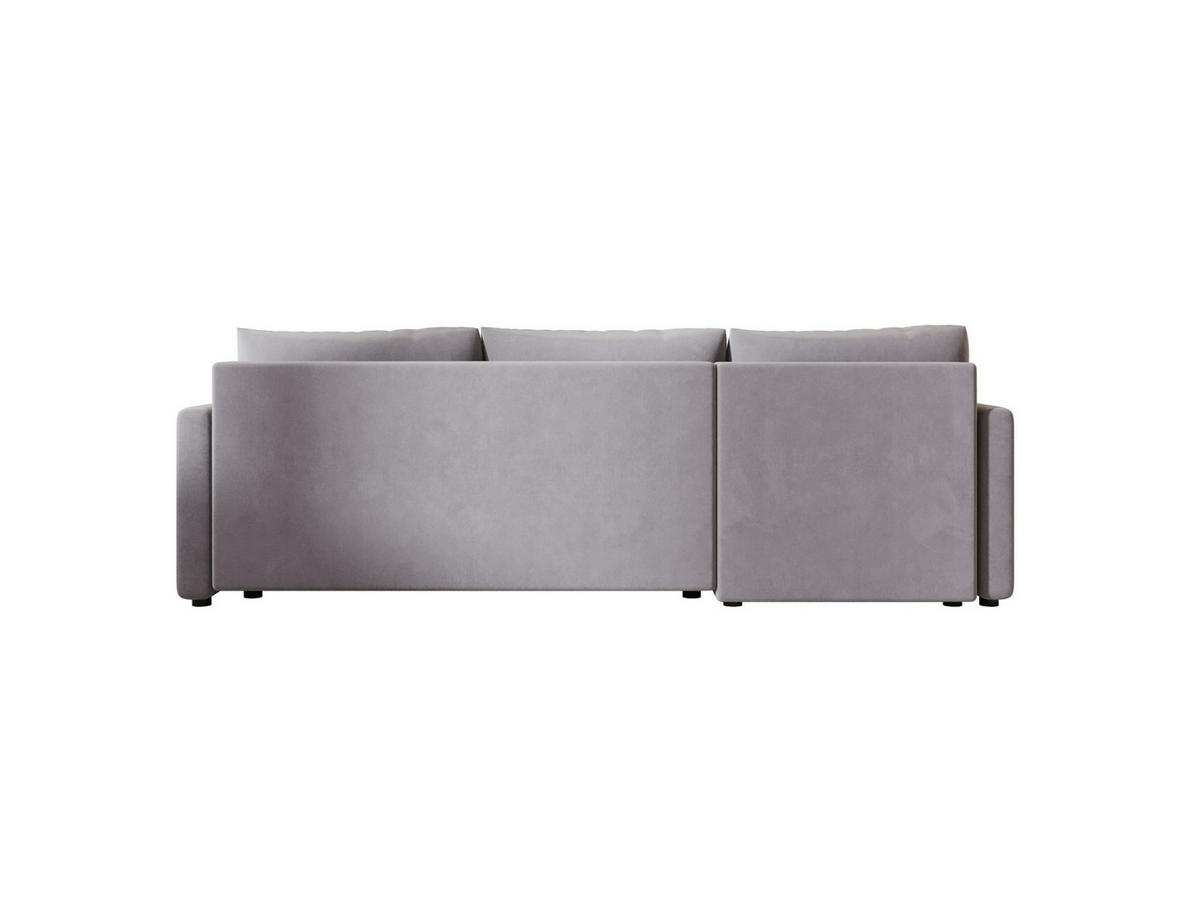 ECKSOFA MOS L BIS Itaka 50 Links mit Schlaffunktion - Grau, Textil (220/143cm) - Bedante