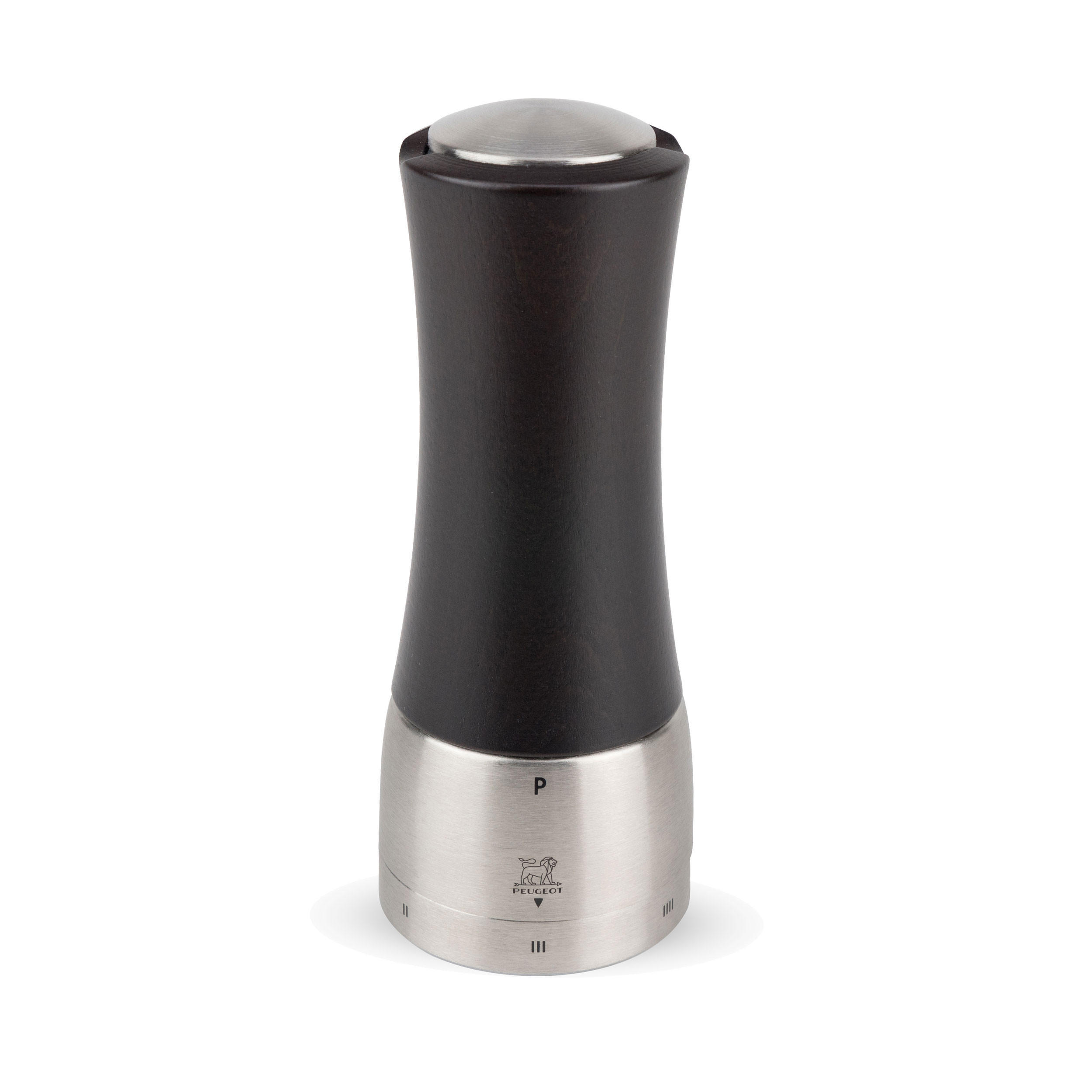 PFEFFERMÜHLE Madras uSelect 16cm Buchenholz Schokolade Stahlmahlwerk - Braun, Holz (6.1/16/6.1cm) - PEUGEOT