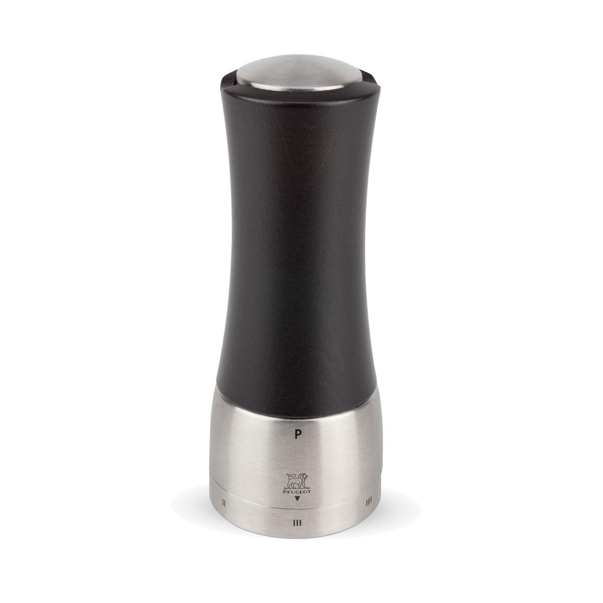 PFEFFERMÜHLE Madras uSelect 16cm Buchenholz Schokolade Stahlmahlwerk - Braun, Holz (6.1/16/6.1cm) - PEUGEOT