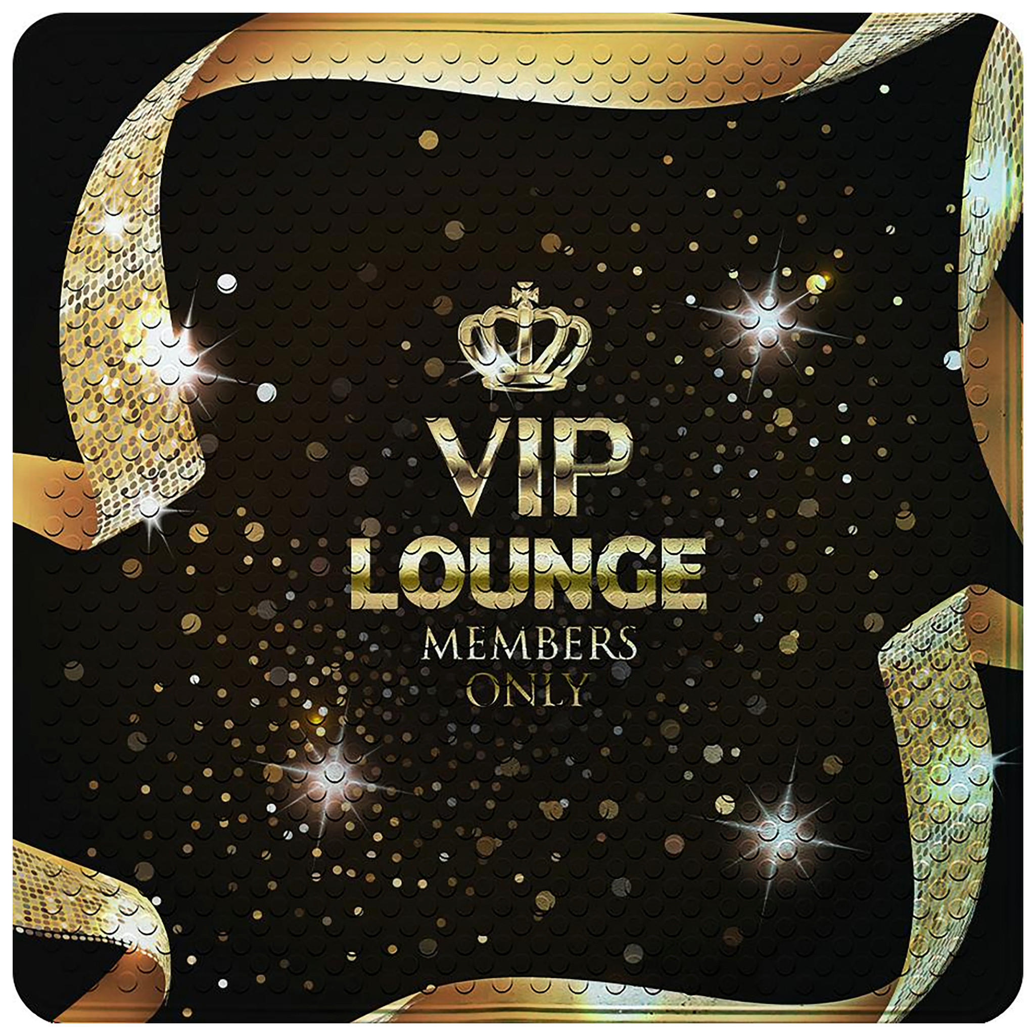 BADEMATTE VIP Lounge - Schwarz, Kunststoff (53/53cm) - Sanilo