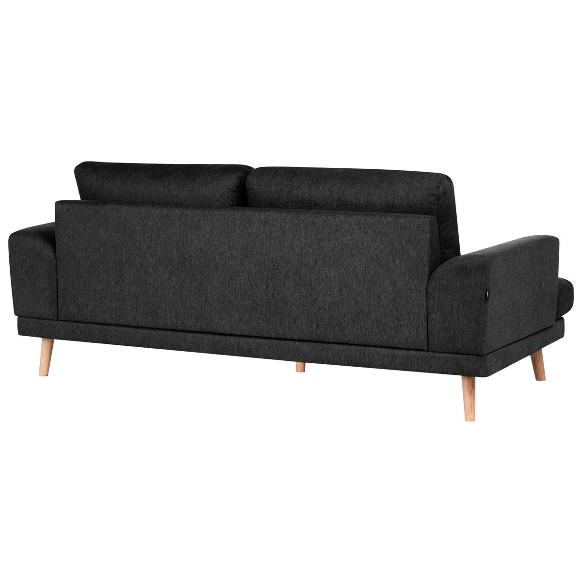 SADA POHOVEK 4-místná Látka Černá Kildal - černá, textil (280/90/96cm) - Beliani