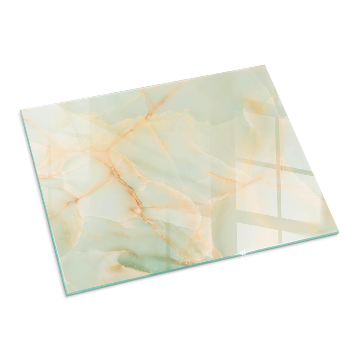 ArtPrintCave Glasplatte Türkis 80x60x0.4 cm