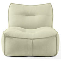 GARTENSESSEL LOVIA Lounge-Sessel, Hellgrün/Weiß - Hellgrün, Textil (90/82/106cm) - KONSIMO®