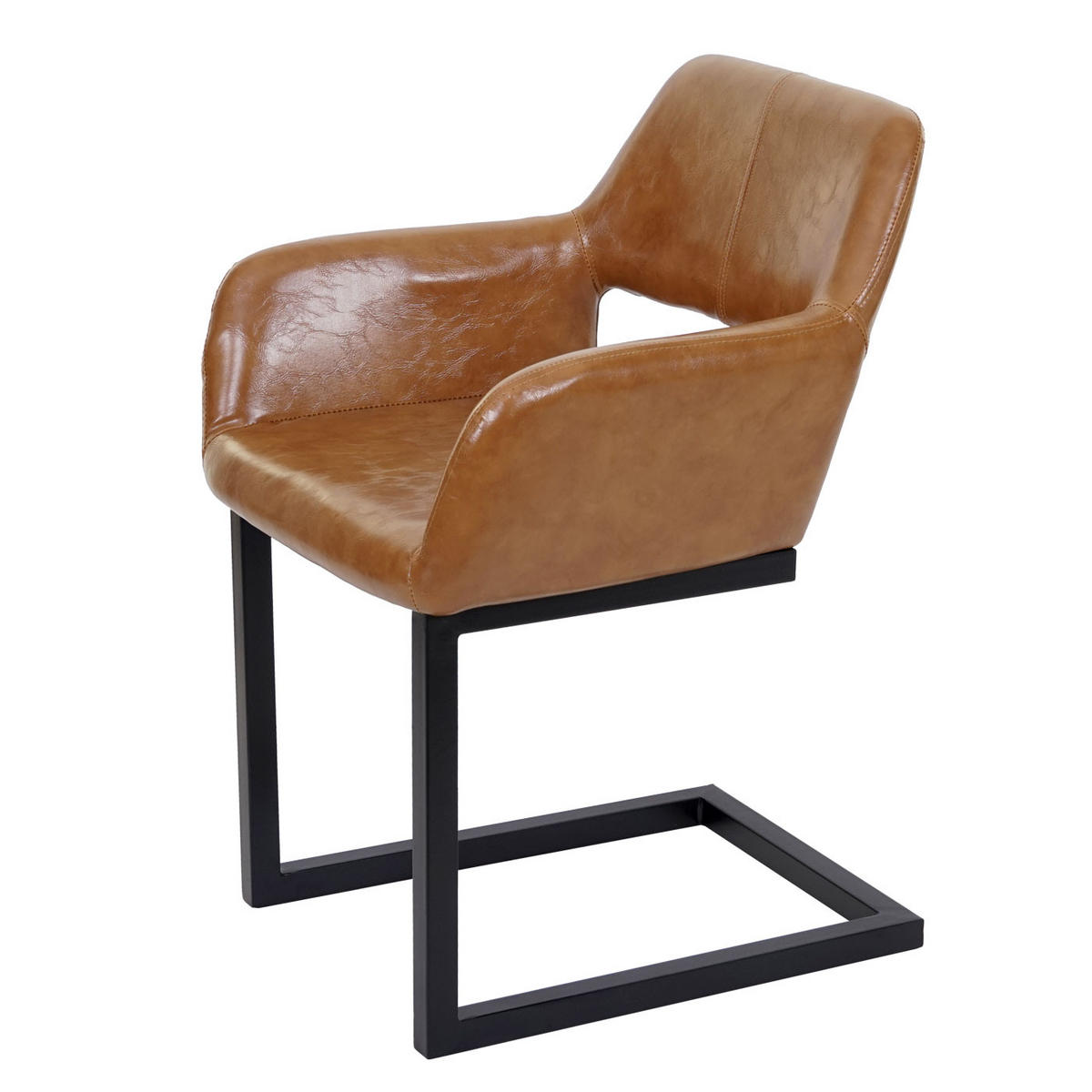 ESSZIMMERSTUHL Braun 6er-Set - Braun, Textil (58/80/55cm) - MCW