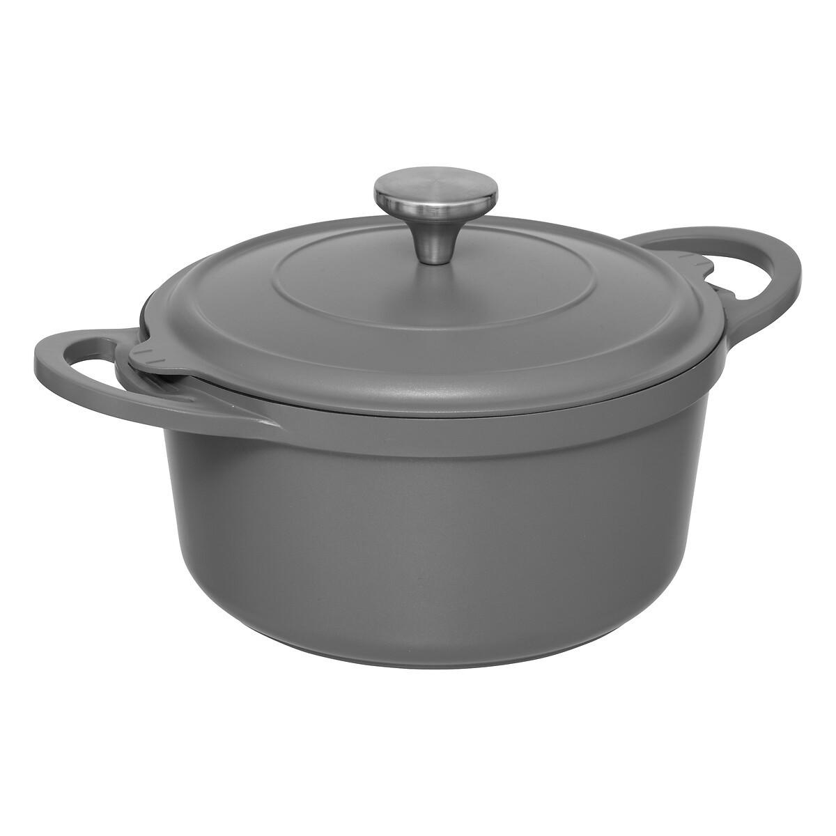 DAMPFGARBEHÄLTER Healthy Ø 24 cm 4-teilig - Grau, Metall (25.2cm) - 5five Simply Smart